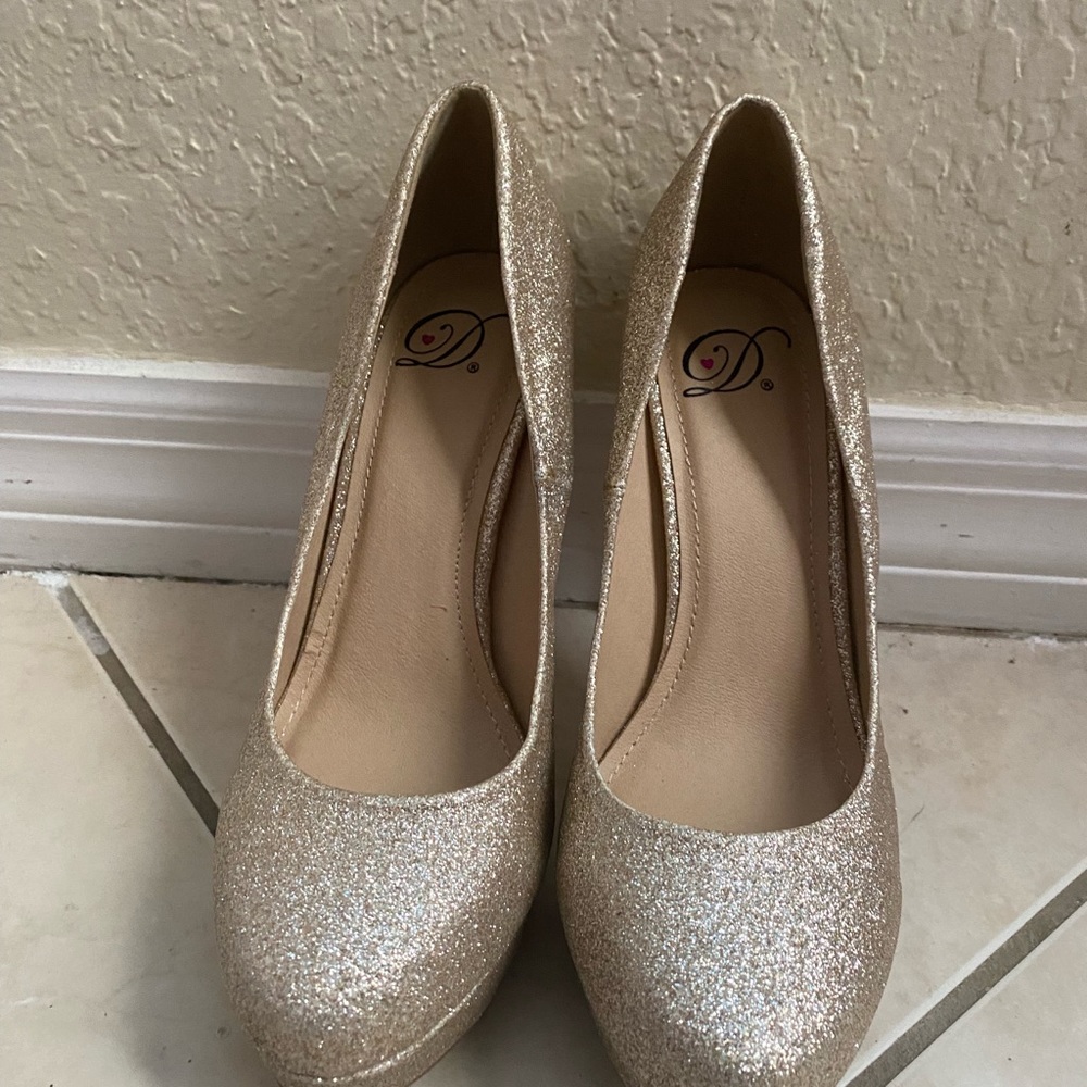 Glittery Heels